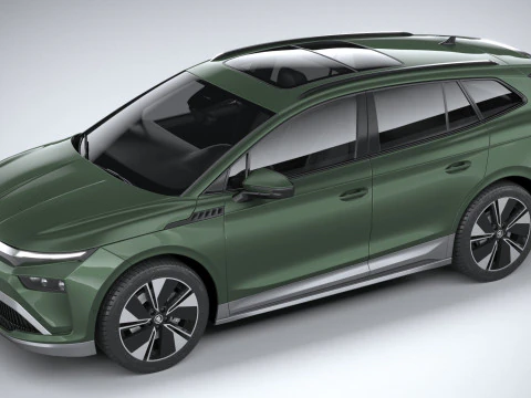 Skoda Enyaq Basique 2025 Modèle 3D