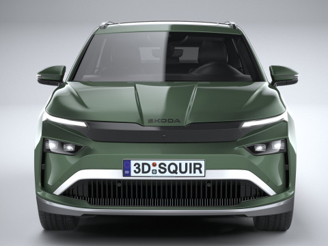 Skoda Enyaq Basic 2025 3D 모델