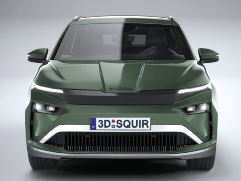 Skoda Enyaq Basique 2025 Modèle 3D