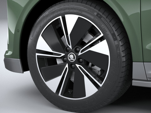 Skoda Enyaq Basic 2025 3D 모델