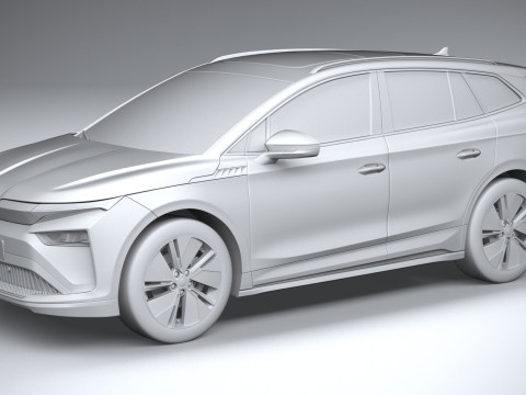 Skoda Enyaq Basic 2025 3D 모델