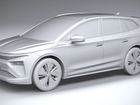 Skoda Enyaq Basique 2025 Modèle 3D