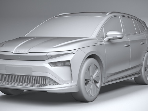 Skoda Enyaq Basic 2025 3D 모델