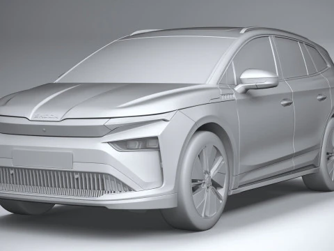 Skoda Enyaq Basique 2025 Modèle 3D