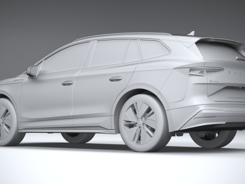 Skoda Enyaq Basic 2025 3D 모델