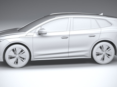 Skoda Enyaq Basic 2025 3D 모델