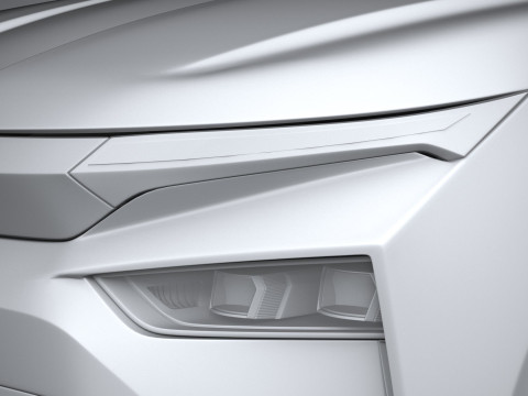 Skoda Enyaq Basic 2025 3D 모델