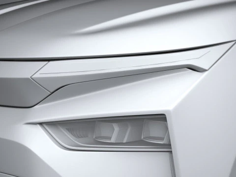 Skoda Enyaq Basique 2025 Modèle 3D