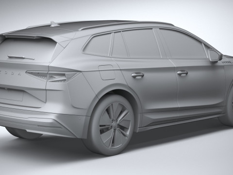 Skoda Enyaq Basic 2025 3D 모델