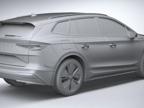 Skoda Enyaq Basique 2025 Modèle 3D