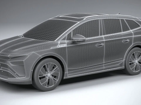 Skoda Enyaq Basique 2025 Modèle 3D
