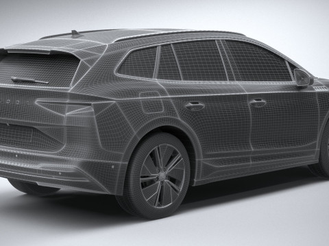 Skoda Enyaq Basic 2025 3D 모델