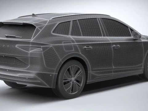 Skoda Enyaq Basique 2025 Modèle 3D