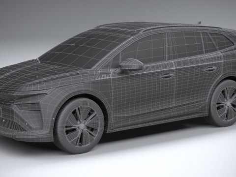 Skoda Enyaq Basic 2025 3D 모델