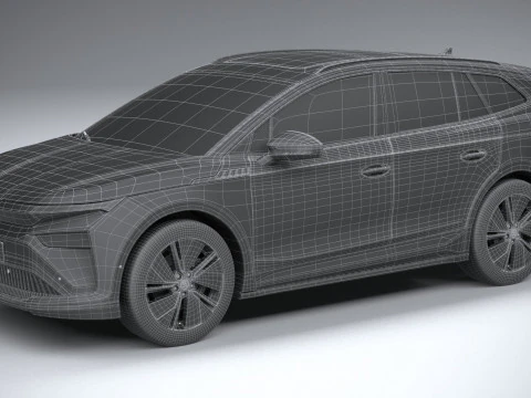 Skoda Enyaq Basique 2025 Modèle 3D
