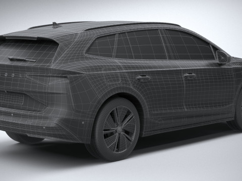 Skoda Enyaq Basic 2025 3D 모델