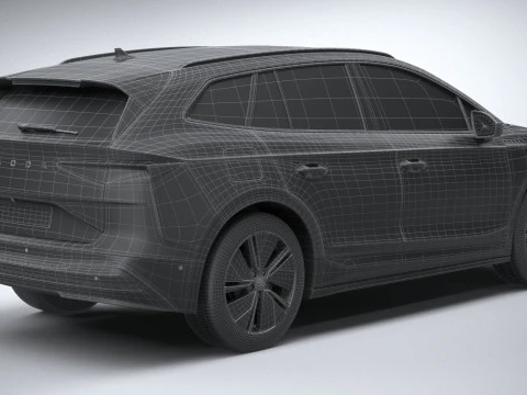 Skoda Enyaq Basique 2025 Modèle 3D