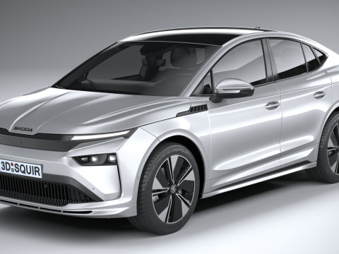 Skoda Enyaq Coupe Basic 2025 3D 모델