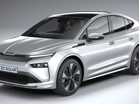 Skoda Enyaq Coupe Basic 2025 3D Model