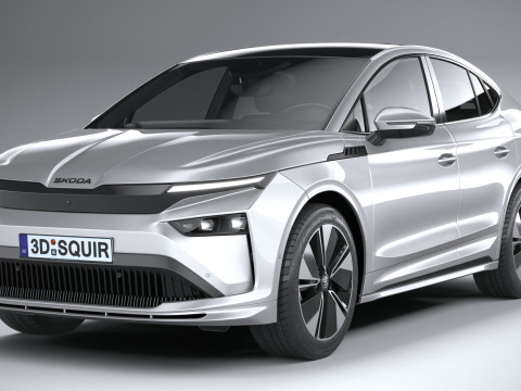 Skoda Enyaq Coupe Basic 2025 3D 모델