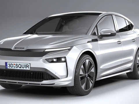 Skoda Enyaq Coupe Basic 2025 3D Model