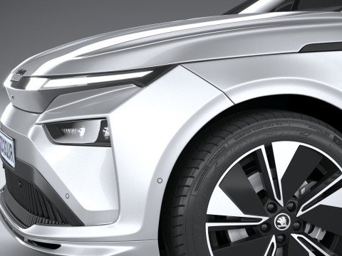 Skoda Enyaq Coupe Basic 2025 3D 모델