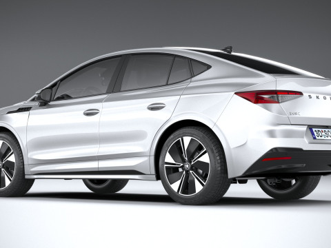 Skoda Enyaq Coupe Basic 2025 3D 모델