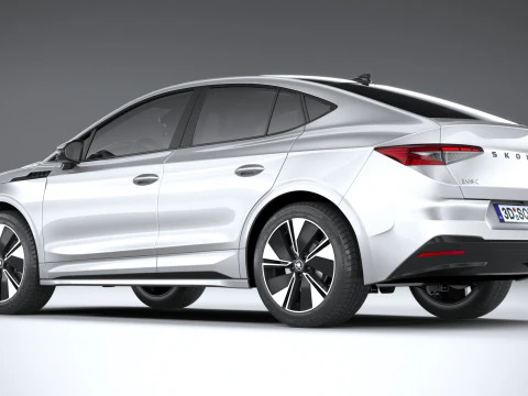 Skoda Enyaq Coupe Basic 2025 3D Model