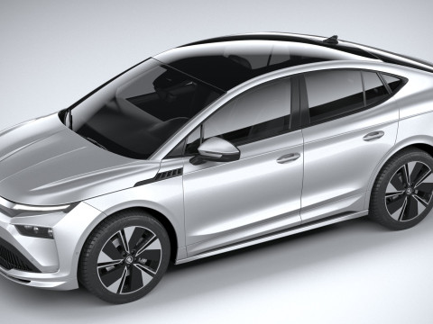 Skoda Enyaq Coupe Basic 2025 3D 모델