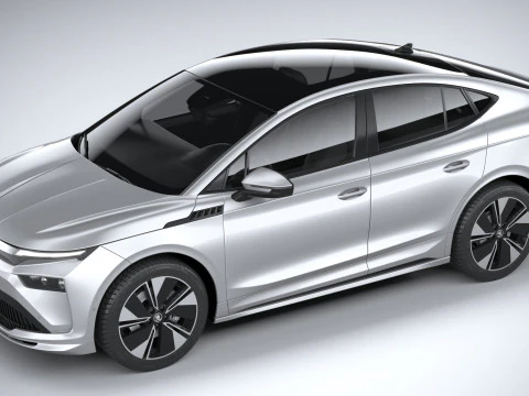 Skoda Enyaq Coupe Basic 2025 3D Model