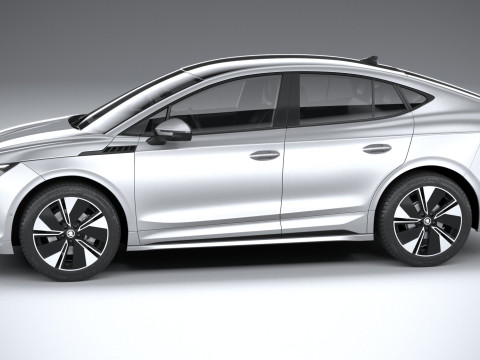 Skoda Enyaq Coupe Basic 2025 3D 모델