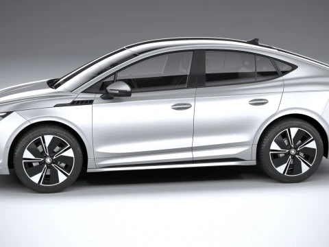 Skoda Enyaq Coupe Basic 2025 3D Model