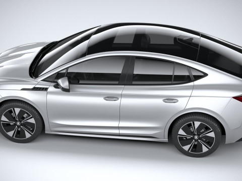 Skoda Enyaq Coupe Basic 2025 3D 모델
