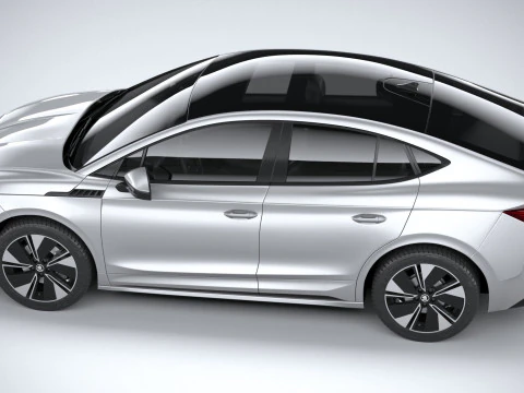 Skoda Enyaq Coupe Basic 2025 3D Model