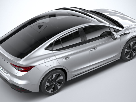 Skoda Enyaq Coupe Basic 2025 3D 모델