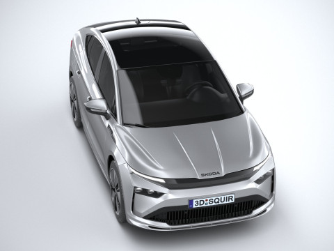 Skoda Enyaq Coupe Basic 2025 3D 모델