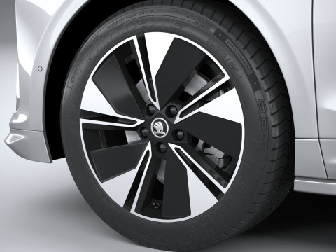 Skoda Enyaq Coupe Basic 2025 3D 모델