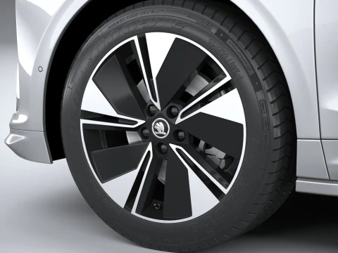 Skoda Enyaq Coupe Basic 2025 3D Model