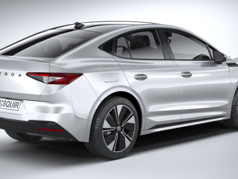 Skoda Enyaq Coupe Basic 2025 3D 모델