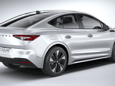 Skoda Enyaq Coupe Basic 2025 3D Model