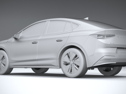 Skoda Enyaq Coupe Basic 2025 3D 모델