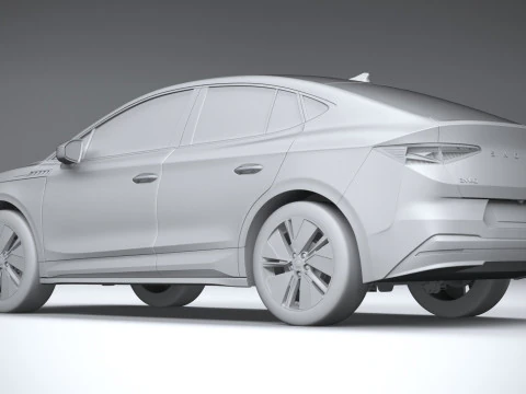Skoda Enyaq Coupe Basic 2025 3D Model
