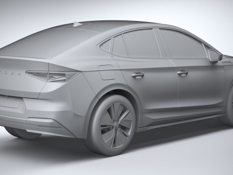 Skoda Enyaq Coupe Basic 2025 3D 모델