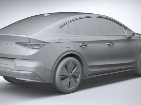 Skoda Enyaq Coupe Basic 2025 3D Model