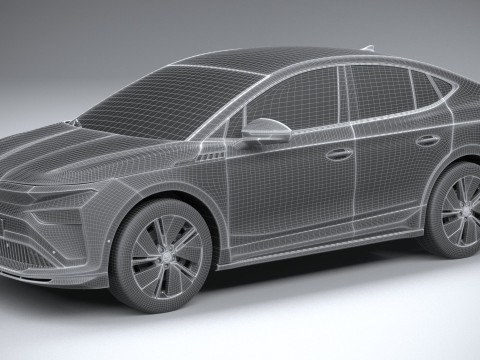 Skoda Enyaq Coupe Basic 2025 3D 모델