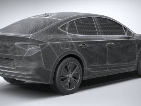 Skoda Enyaq Coupe Basic 2025 3D 모델