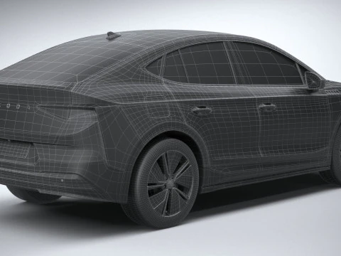 Skoda Enyaq Coupe Basic 2025 3D Model