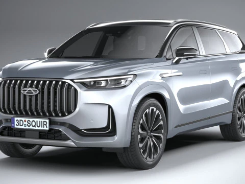 Chery Tiggo 9 2025 3D Model