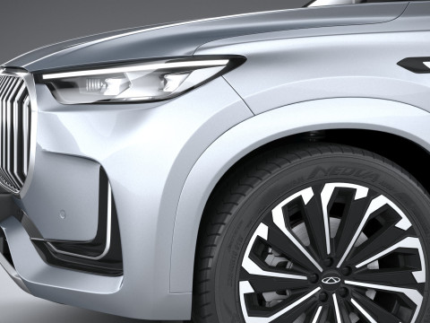 Chery Tiggo 9 2025 3Dモデル