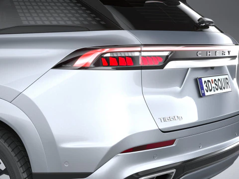 Chery Tiggo 9 2025 3D Model
